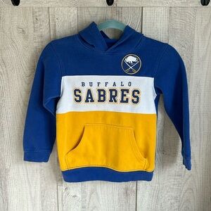 Loved Buffalo Sabres Hoodie. Kids size small 6/7